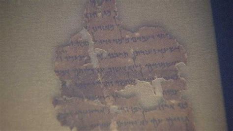 Dead Sea Scrolls Exhibit Opens At Museum Center