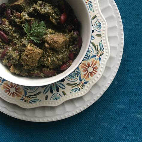 khoresh e ghormeh sabzi persian herb bean and lamb stew recipes