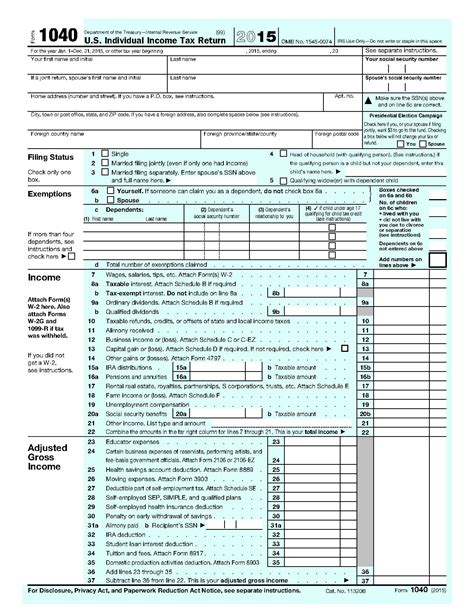 Irs Form 1040 The Ct Mirror
