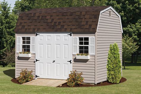 You can find garden storage sheds for sale at home improvement stores and also at many online sites. Dutch Barn Sheds | Cedar Craft Storage Solutions