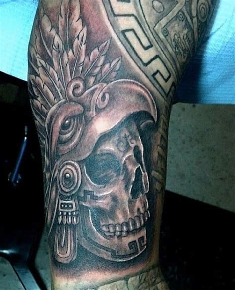 Finding your dream tattoo design has never been easier …so, lean back, relax and get ready to be art! 80 Aztec Tattoos For Men - Ancient Tribal And Warrior Designs