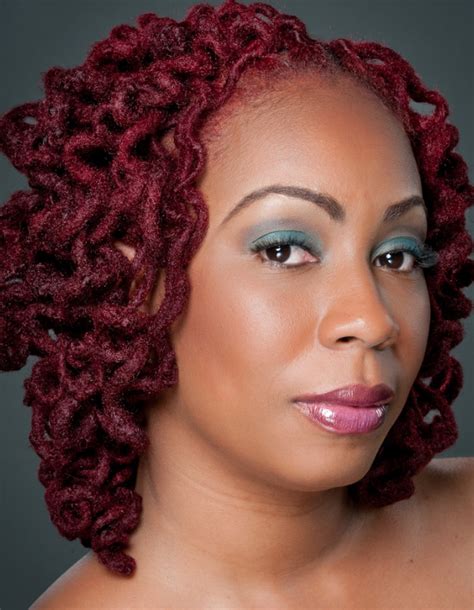 Red Curly Locs By De Lux Gallery Black Women Natural