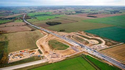 Grantham Southern Relief Road Update Piling Works For Second Half Of