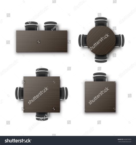 Round Dining Table Top View Images Stock Photos And Vectors Shutterstock