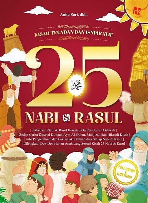 Buku Sejarah 25 Orang Nabi Dan Rasul Lengkap Kisah 25 Rasul Dan Nabi
