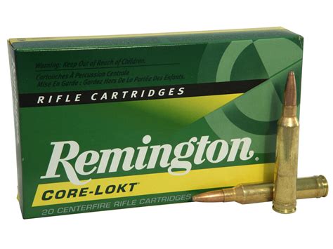 Remington Core Lokt 7mm Remington Mag Ammo 140 Grain Jacketed Soft