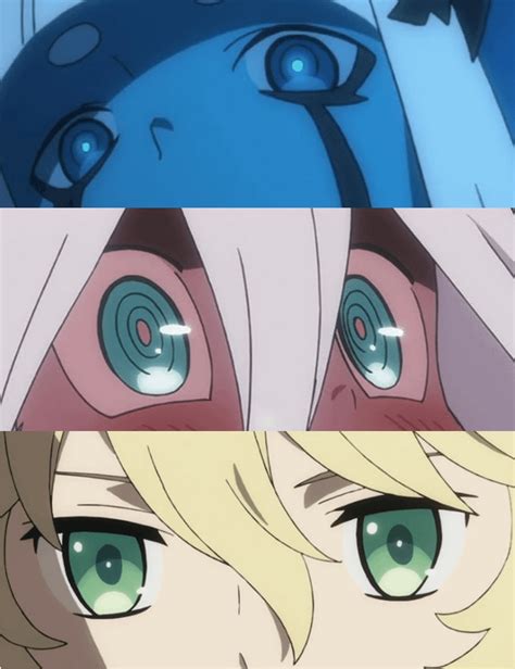 Weird Thing With Pupils In This Anime Rdarlinginthefranxx