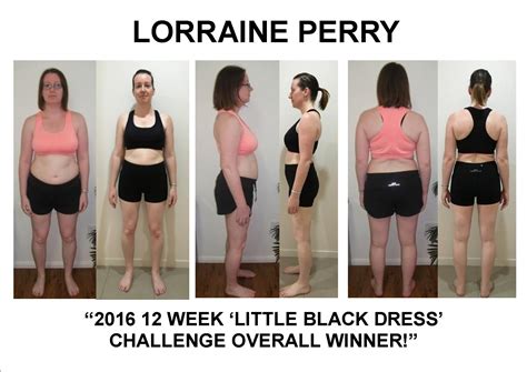 Lorraine Perry 2016 12 Week Little Black Dress Challenge Overall