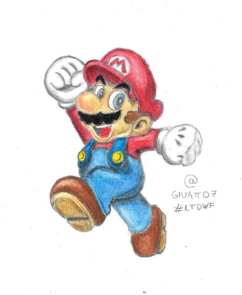 Mario Cartoon Drawing At Getdrawings Free Download