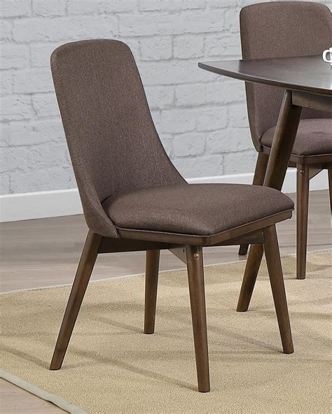Winners Only Santana Mid Century Modern Upholstered Dining Side Chair
