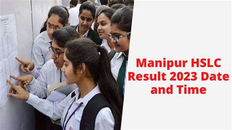 Manipur HSLC Result 2023 Date And Time Check Manipur Board 10th Result