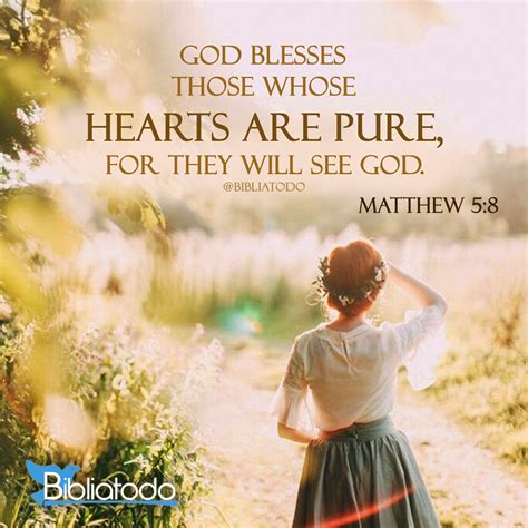 God Blesses Those Whose Hearts Are Pure Christian Pictures
