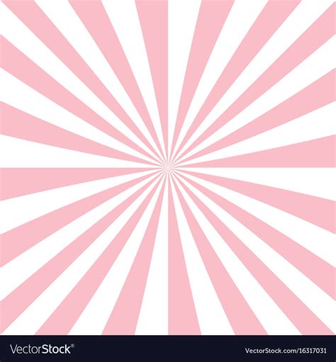 Abstract Starburst Background From Radial Stripes Vector Image