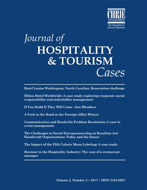 See what success looks like through our hospitality management company case studies. (PDF) Burnout in the hospitality industry: The case of a ...
