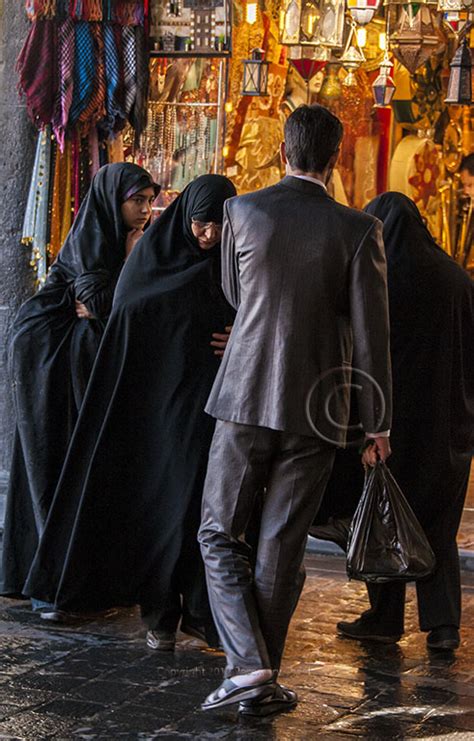 Persian Women In Abayas Encounter A Young Syrian Man Travel Photographs By Rosemary Sheel