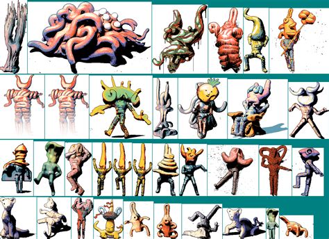 Pc Computer Hylics Enemies And Bosses The Spriters Resource