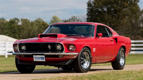 This 1969 Mustang Boss 429 Fastback Is The Essence Of Cool