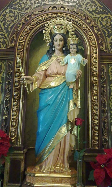Santa Maria Madre De Dios Madonna Magnificat Blessed Mother Sacred
