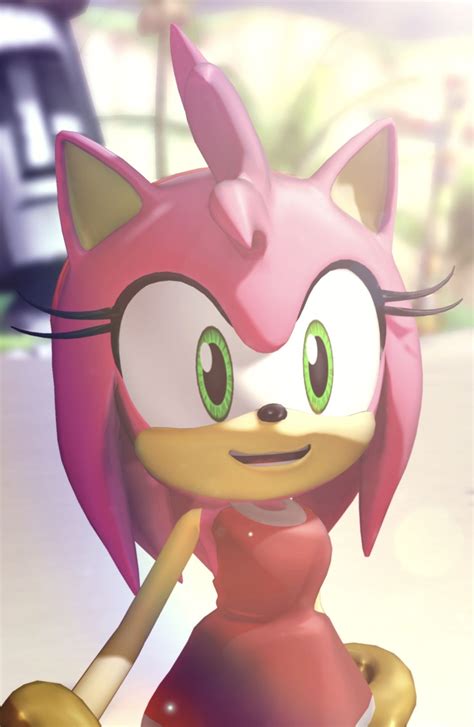 amy rose 3d things rose pictures tikal sonic boom mobius stained glass projects hotel art