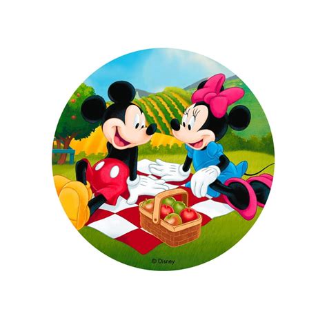 Disque Azyme Mickey Et Minnie De 20cm