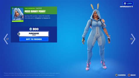 How To Get The Miss Bunny Penny Fortnite Skin Dot Esports