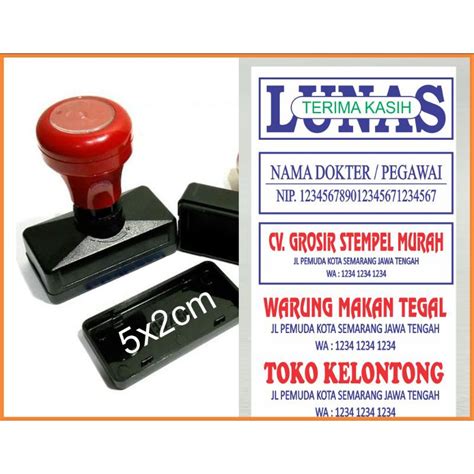 Detail Contoh Stempel Toko Kelontong Koleksi Nomer 55