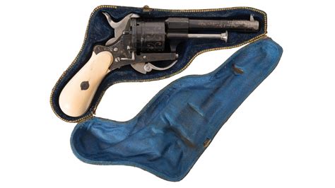 Eugene Lefaucheux Folding Trigger Pinfire Revolver