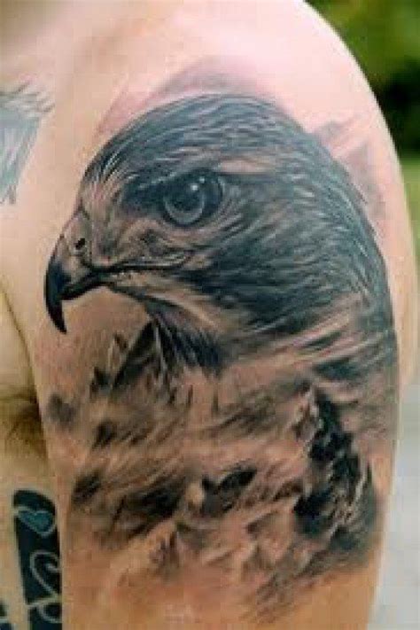 Hawk Head Tattoo