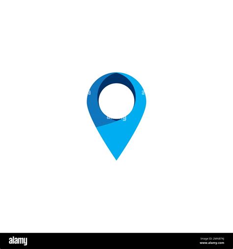 Location Point Icon Vector Illustration Logo Design Stock Photo Alamy