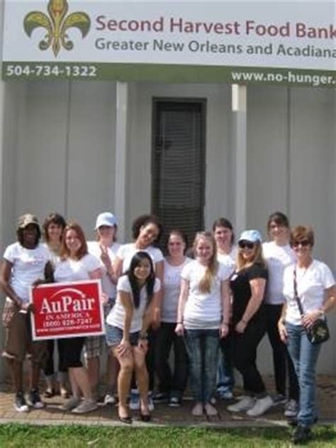 Second harvest is leading the fight against hunger in south louisiana through food access, advocacy, education and disaster response. Au Pairs Volunteer at Second Harvest Food Bank | Jolanta's ...