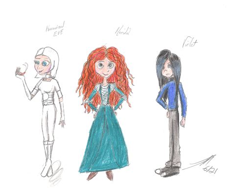 Some Pixar Girls By Drjemnutcase On Deviantart