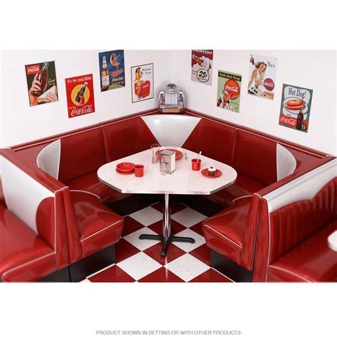 The 50s Corner Diner Booth Set Is One Of Our Many Dining Booth Options