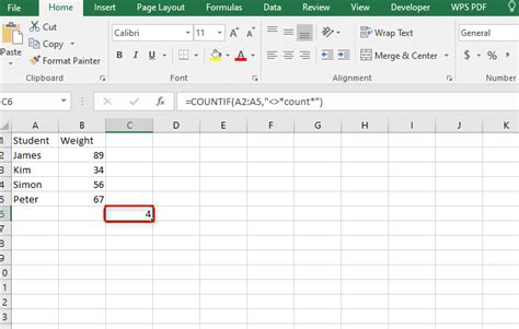 How To Count Cells That Dont Contain Specific Text In Excel