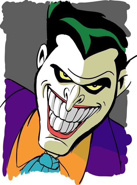 The Joker Cartoon Face