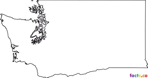 Washington State Outline Vector At Collection Of