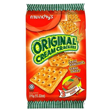 Munchys Original Cream Crackers 375 G Send Ts And Money For