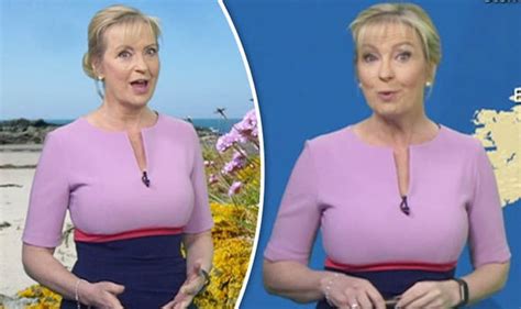 Bbc Weather Carol Kirkwood Wows As She Flaunts Curves In Chic Dress Tv And Radio Showbiz And Tv