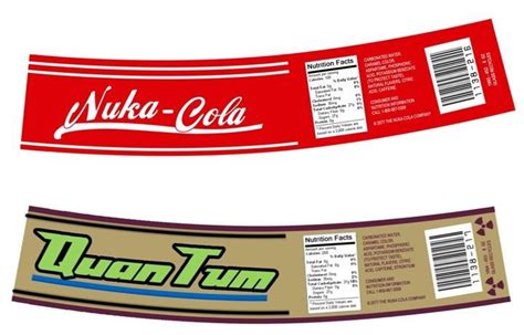 Nuka Cola Label Printable