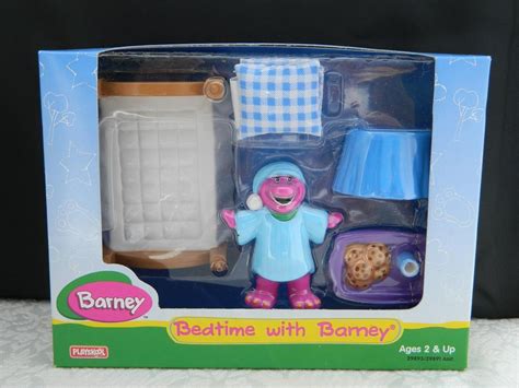 Vintage 1998 Playskool Bedtime With Barney Playset T Pack New In