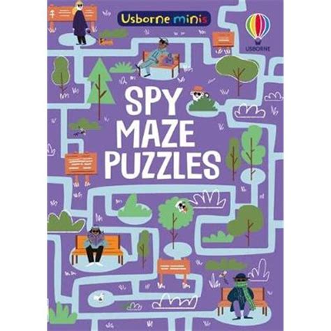 Spy Maze Puzzles Paperback Kate Nolan Jarrold Norwich