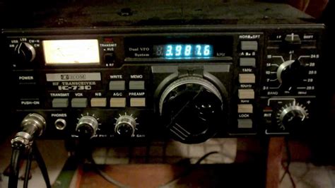 ICOM HAM HF Transceiver Radio IC YouTube