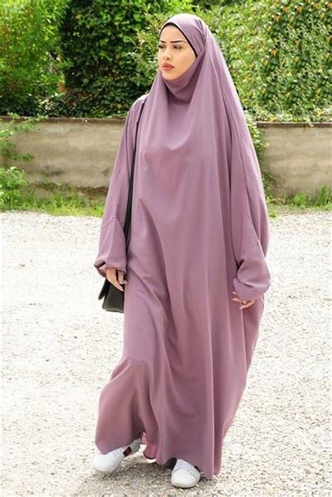 Jilbab 1 Tlg Pflaume Modesty Fashion Abaya Fashion Muslim Fashion Fashion Outfits Jilbab