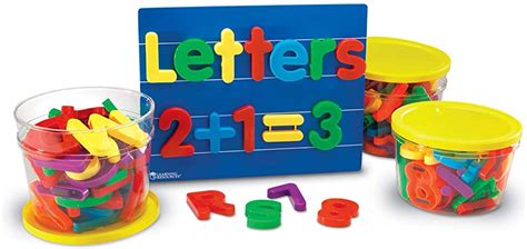 Jumbo Magnetic Letters And Numbers Combo Set 3 Sets 116 Pcs Amazonfr