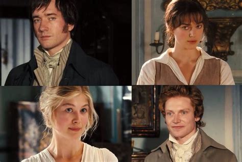 Bingley And Jane Darcy And Lizzie Pride And Prejudice Darcy Aesthetic Jane Focus Movies