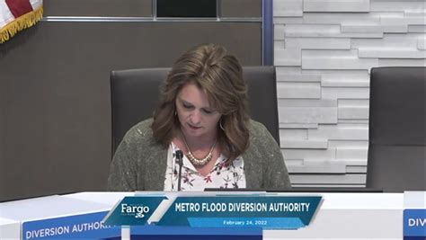 Metro Flood Diversion Authority 02242022 City Of Fargo Nd Free