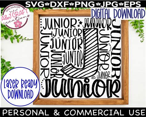 Junior Svg Class Of 2023 Svg Junior Class Svg Junior Class Etsy