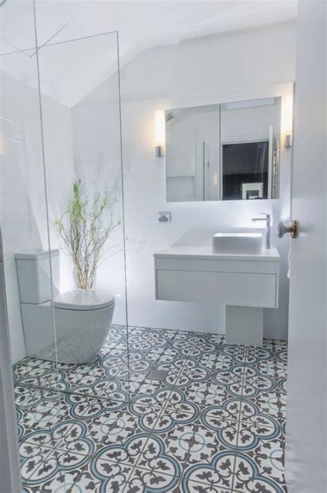 36 Amazing Bathroom With Beautiful Tile Flooring Ideas With Images