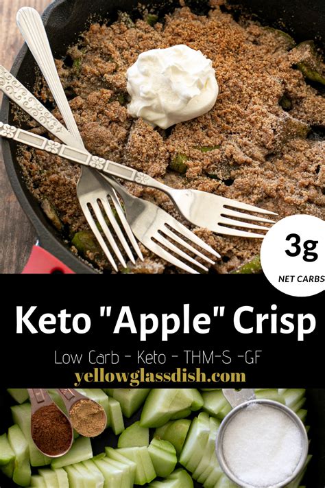 If they're not in your cabinet already, feel free to skip them. Keto Mock Apple Crisp | Recipe | Apple crisp, Keto apple ...
