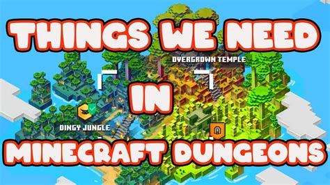 Check spelling or type a new query. Things we need in minecraft dungeons - YouTube