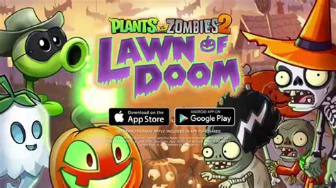 Plants Vs Zombies 2 Lawn Of Doom Trailer Youtube